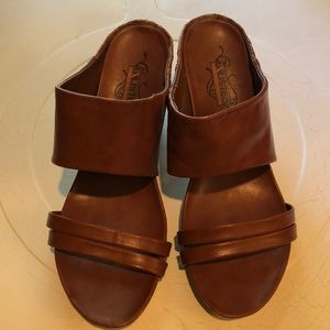 Women’s new gorgeous brown wedges